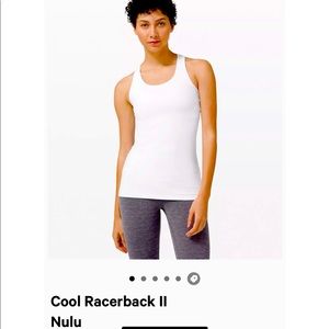 Lululemon Nulu Racerback Top
